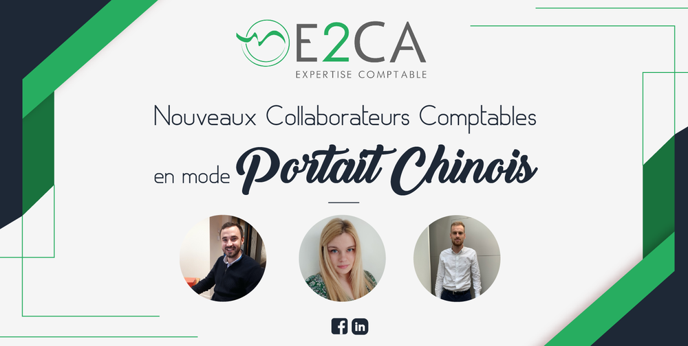 Le portrait chinois de nouveaux collaborateurs comptables E2CA